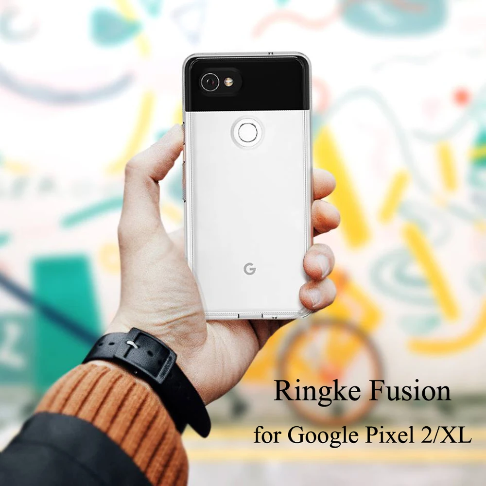 Ringke Fusion for Google Pixel 2 Clear PC Back Cover and Soft Frame Hybrid for Pixel 2
Ringke Fusion for Google Pixel 2 Clear PC Back Cover and Soft Frame Hybrid for Pixel 2