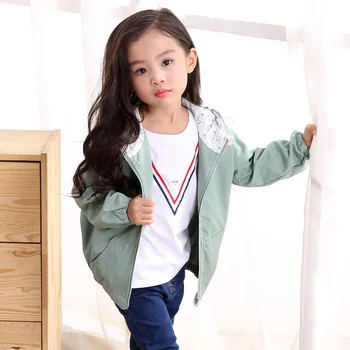Spring Children's Jacket Double-breasted Cotton Jacket Autumn Children's Wear Girl's Windbreaker 2-8years
Spring Children's Jacket Double-breasted Cotton Jacket Autumn Children's Wear Girl's Windbreaker 2-8years