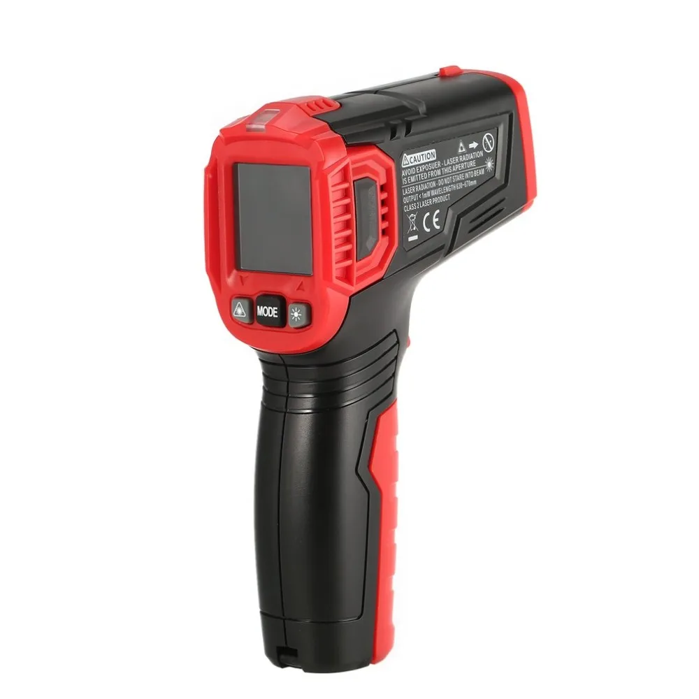 HT650C Digital LCD Handheld Infrared Thermometer Temperature Meter Tester Red Laser Non Contact IR Pyrometer Point Gun -50-550C
HT650C Digital LCD Handheld Infrared Thermometer Temperature Meter Tester Red Laser Non Contact IR Pyrometer Point Gun -50-550C