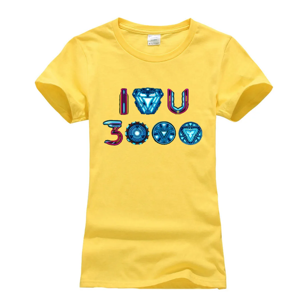 Streetwear Cotton tee shirt femme i love you 3000 times simple O-neck short sleeve t shirt women top clothes the summer 2019
Streetwear Cotton tee shirt femme i love you 3000 times simple O-neck short sleeve t shirt women top clothes the summer 2019