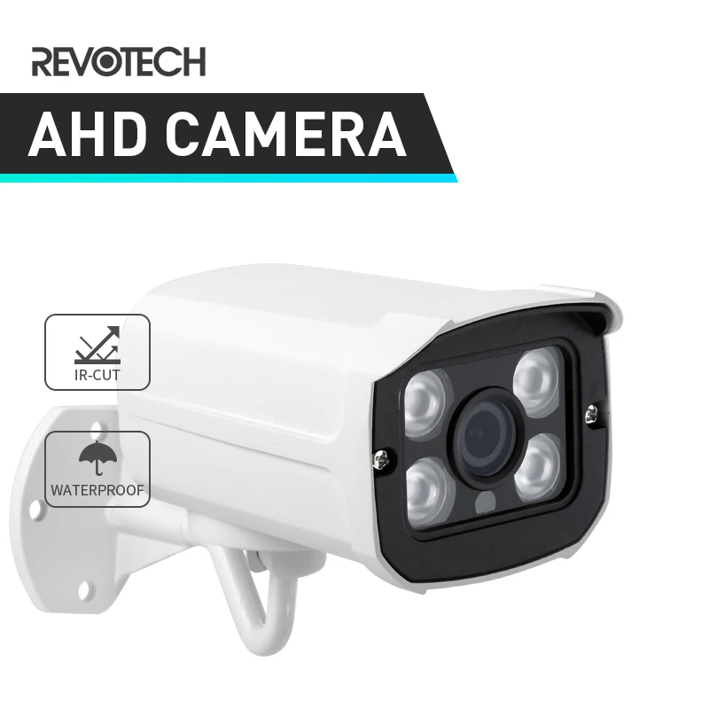 Фото Камера видеонаблюдения AHD наружная водонепроницаемая 720P/1080P 4 массива