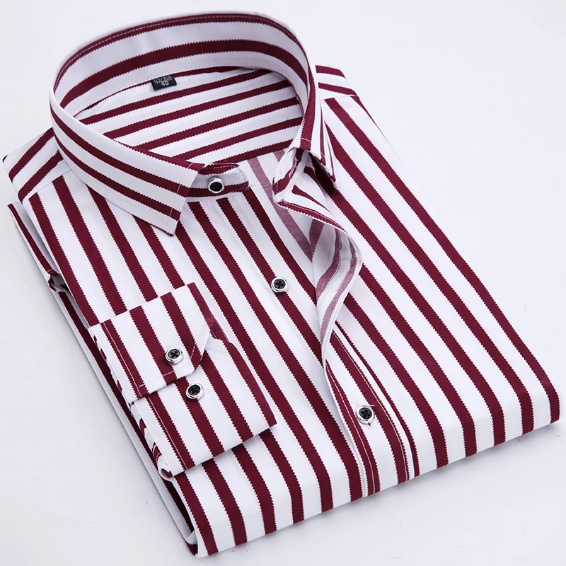 WIPU 2018 Brand Men Shirt Classic Stripe Business Social Casual Shirt Long Sleeves Turn-down Collar Dress Shirts Male Tops
WIPU 2018 Brand Men Shirt Classic Stripe Business Social Casual Shirt Long Sleeves Turn-down Collar Dress Shirts Male Tops