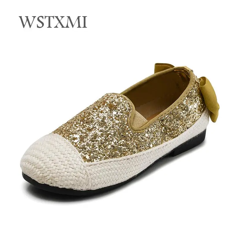 Spring Children Flat Shoes for Girls Sequin Leather Sparkly Shoes Slip-on Fashion Kids Casual Breathable Student Princess Shoes
Spring Children Flat Shoes for Girls Sequin Leather Sparkly Shoes Slip-on Fashion Kids Casual Breathable Student Princess Shoes