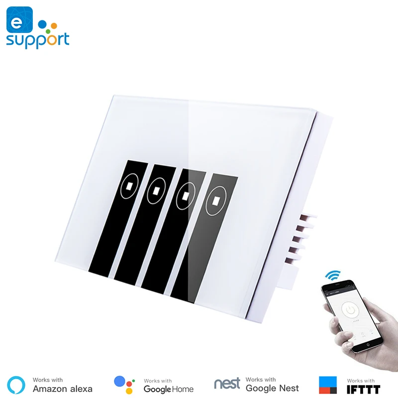 Wifi Light Switch That Compatible with Alexa Echo Dot and Google Home In-wall Wireless Switch ,Timing Function,No Hub Required
Wifi Light Switch That Compatible with Alexa Echo Dot and Google Home In-wall Wireless Switch ,Timing Function,No Hub Required