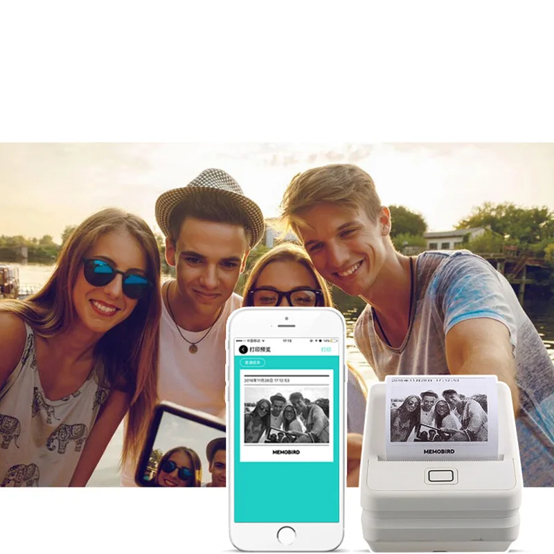 mini-portable-Memobird-Printer-wireless-WiFi-Thermal-Printer-Printer-support-Wireless-Remote-photo-printing