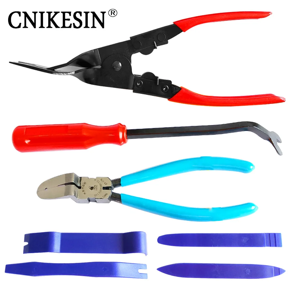 CNIKESIN Fastener Tool Car audio repair tool Suite Clip Removal Vehicle Door Window Molding Dash Panel Rivet Buckle Trim Plier
CNIKESIN Fastener Tool Car audio repair tool Suite Clip Removal Vehicle Door Window Molding Dash Panel Rivet Buckle Trim Plier