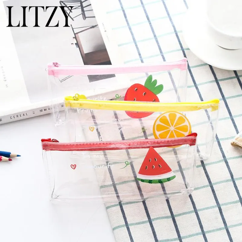 Watermelon Pencil Case School Transparent Pencilcase for Boy Girl Fruit Pencil Box Zipper Pencil Bag Stationery School Supply
Watermelon Pencil Case School Transparent Pencilcase for Boy Girl Fruit Pencil Box Zipper Pencil Bag Stationery School Supply