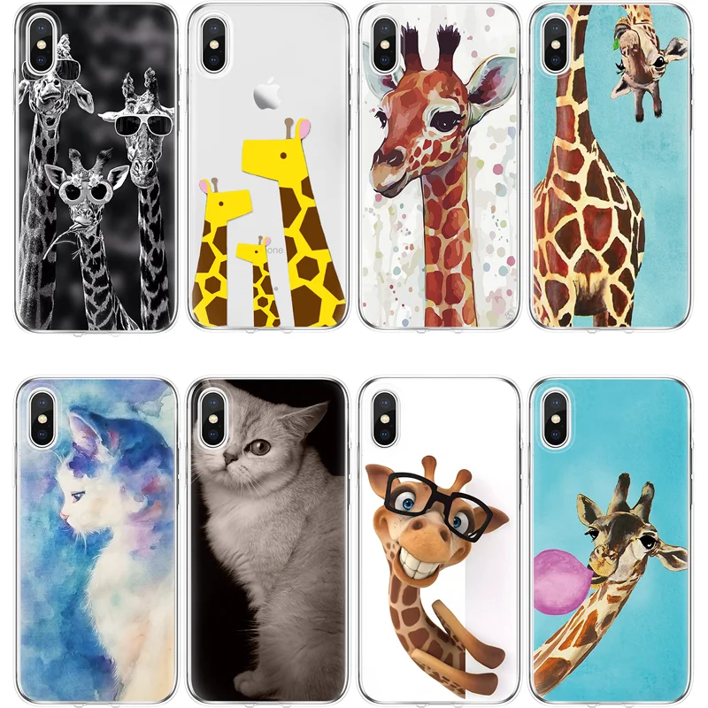 Giraffe Print TPU Phone Case For iPhone X 4 4S 5 5S 5C SE 6 6S 7 8 Plus Cover For Huawei P8 P9 P10 P20 Pro Lite 2017 Fundas Capa
Giraffe Print TPU Phone Case For iPhone X 4 4S 5 5S 5C SE 6 6S 7 8 Plus Cover For Huawei P8 P9 P10 P20 Pro Lite 2017 Fundas Capa