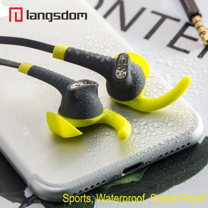 Langsdom Sports waterproof Earphone SP110 portable super Bass stereo Earphones with Microphones Wired gaming Headset for music
Langsdom Sports waterproof Earphone SP110 portable super Bass stereo Earphones with Microphones Wired gaming Headset for music