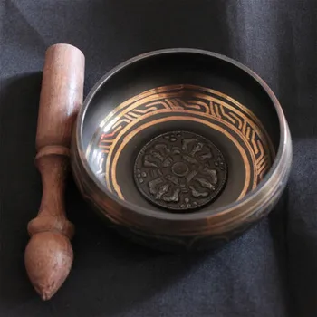 Buddhist old copper bowl singing 4.5Inch Diameter 120mm GLORIOUS OLD YOGA RARE TIBETAN SINGING Bronze Buddhism copper bowls
Buddhist old copper bowl singing 4.5Inch Diameter 120mm GLORIOUS OLD YOGA RARE TIBETAN SINGING Bronze Buddhism copper bowls