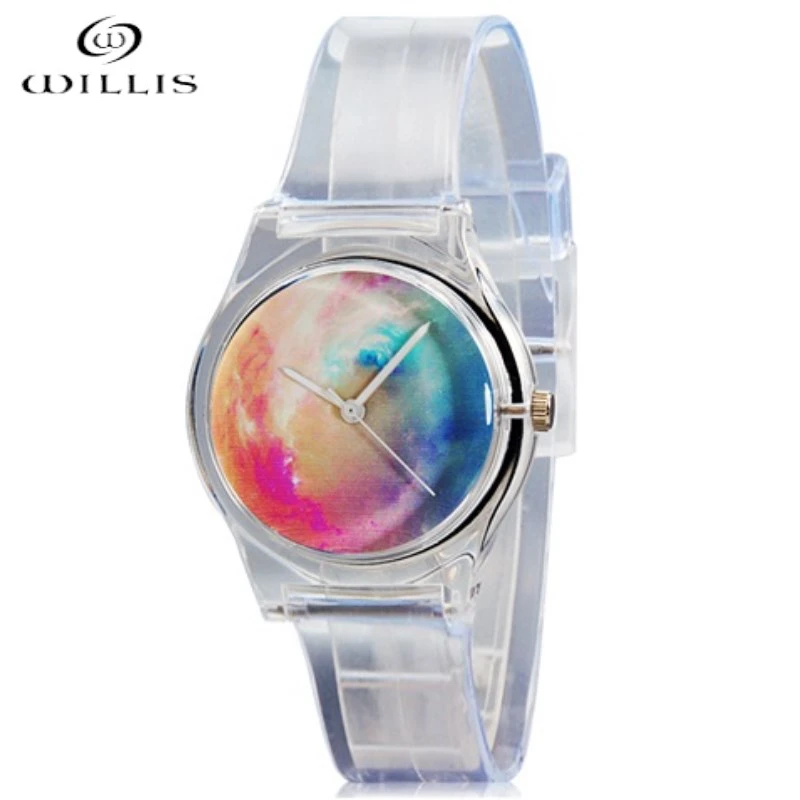 WILLIS Brand Watches fashion Women Quartz Analog Starry Waterproof WristWatch design Watches Women Silicone clock Watch Relogio
WILLIS Brand Watches fashion Women Quartz Analog Starry Waterproof WristWatch design Watches Women Silicone clock Watch Relogio