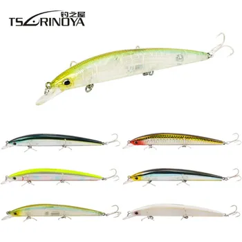 Tsurinoya 129mm 14.8g Fishing Minnow Lure 3D Eyes Groove Hooks Split Ring Long Cast Iscas Artificial Pesca Leurre Fishing Bait
Tsurinoya 129mm 14.8g Fishing Minnow Lure 3D Eyes Groove Hooks Split Ring Long Cast Iscas Artificial Pesca Leurre Fishing Bait