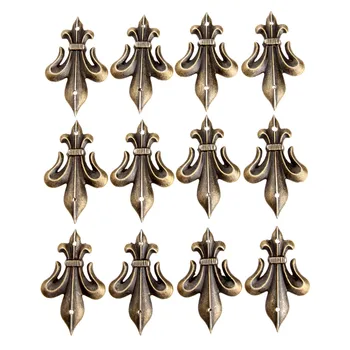 12Pcs Antique Bronze Decorative Jewelry Box Feet Leg Furniture Decorative Corner Brackets Wood Case Feet Leg Protector with Nail
12Pcs Antique Bronze Decorative Jewelry Box Feet Leg Furniture Decorative Corner Brackets Wood Case Feet Leg Protector with Nail