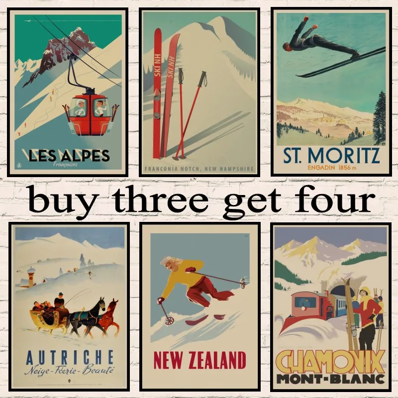 Skiing Travel Les Alpes Ski Propaganda/ Ski in Norway Skiing/ Verbier Cable/ Iceland Skiing Retro Vintage Kraft paper Poster art
Skiing Travel Les Alpes Ski Propaganda/ Ski in Norway Skiing/ Verbier Cable/ Iceland Skiing Retro Vintage Kraft paper Poster art
