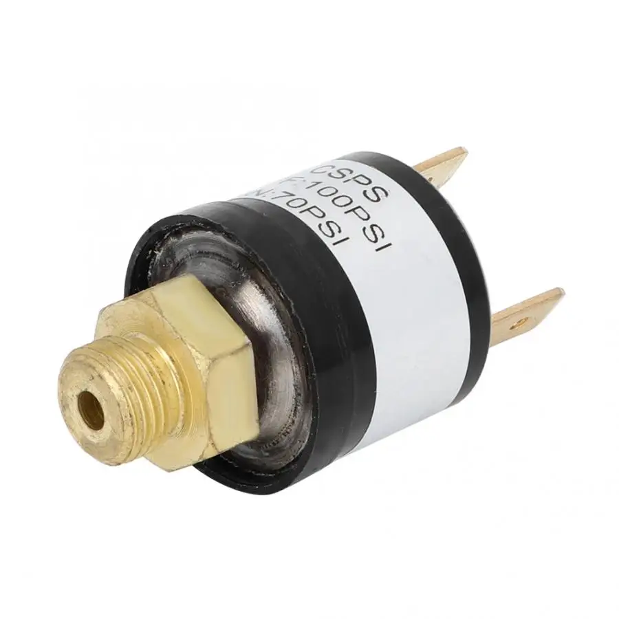 100% Brand New Stainless Steel Car Automatic Air Pressure Control Switch Valve 70-100PSI for Air Compressor Pump
100% Brand New Stainless Steel Car Automatic Air Pressure Control Switch Valve 70-100PSI for Air Compressor Pump