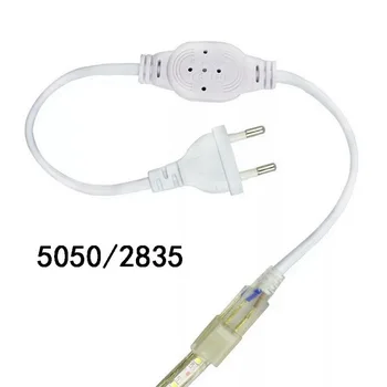 EU Plug US Plug Power Supply Adapter Cable for 5050 Single Color LED Strip Light 220V
EU Plug US Plug Power Supply Adapter Cable for 5050 Single Color LED Strip Light 220V