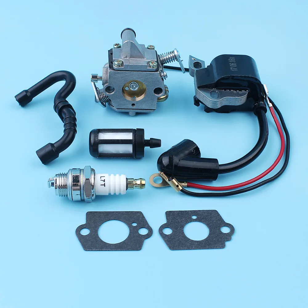 Carburetor Ignition Coil Fuel Line Filter Spark Plug For STIHL 017 018 MS180 MS170 MS 170 MS 180 Chainsaw Repalcement Spare Part
Carburetor Ignition Coil Fuel Line Filter Spark Plug For STIHL 017 018 MS180 MS170 MS 170 MS 180 Chainsaw Repalcement Spare Part