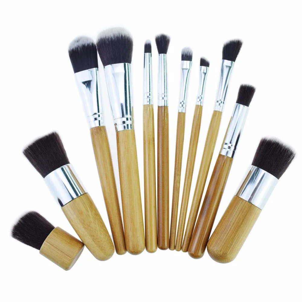 11 PCS Wooden Handle Set brushes for make up Smooth & delicate Soft hair Complete function Cosmetic Tool DROPSHIPPING WELCOME
11 PCS Wooden Handle Set brushes for make up Smooth & delicate Soft hair Complete function Cosmetic Tool DROPSHIPPING WELCOME
