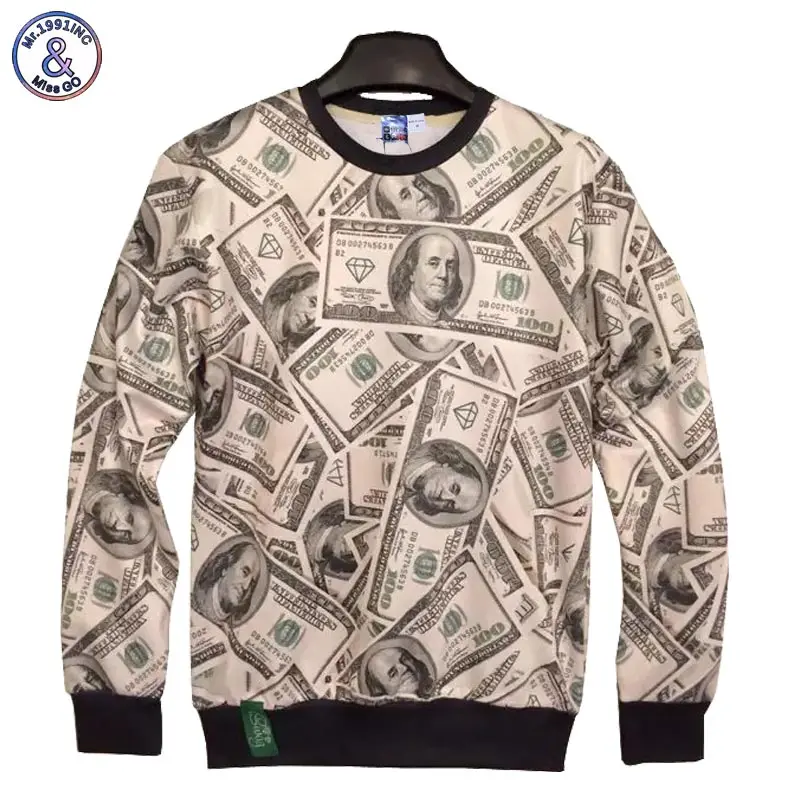 Mr.1991INC New fashion Men/Women 3D Hoodies printed money dollars casual hoodies tops 3d sweatshirts
Mr.1991INC New fashion Men/Women 3D Hoodies printed money dollars casual hoodies tops 3d sweatshirts