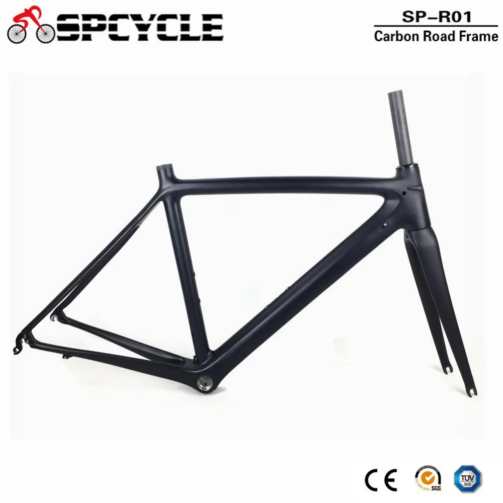 

Spcycle T1000 Full Carbon Road Bike Frame UltraLight China Factory Cheap 700C Road Bicycle Frameset BSA Size 46/48/51/54cm