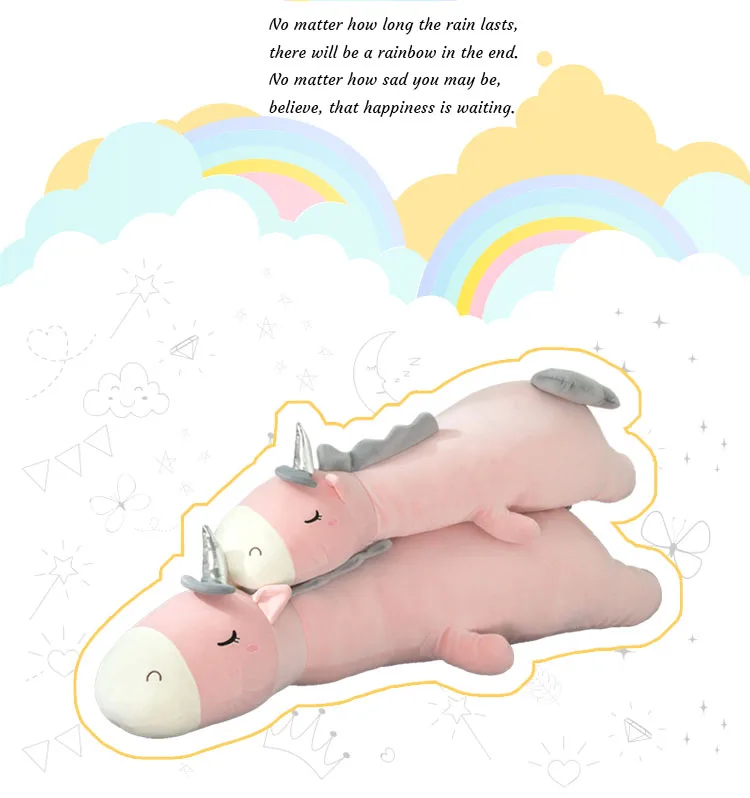 Long Unicorn Sleeping Pillow 18 Long Unicorn Sleeping Pillow -Unicorn Fashion HTB1sCeBdMaH3KVjSZFjq6AFWpXaI