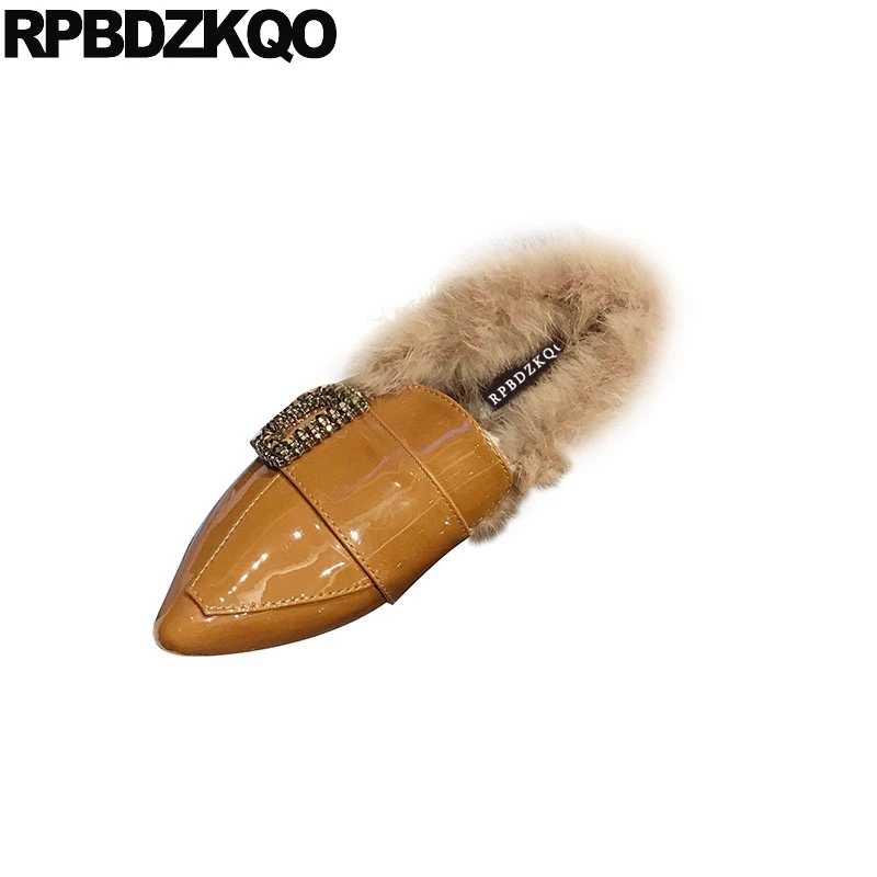 designer pointed toe fur brown women metal patent leather loafers ladies beautiful flats shoes 2018 pointy winter china slip on
designer pointed toe fur brown women metal patent leather loafers ladies beautiful flats shoes 2018 pointy winter china slip on