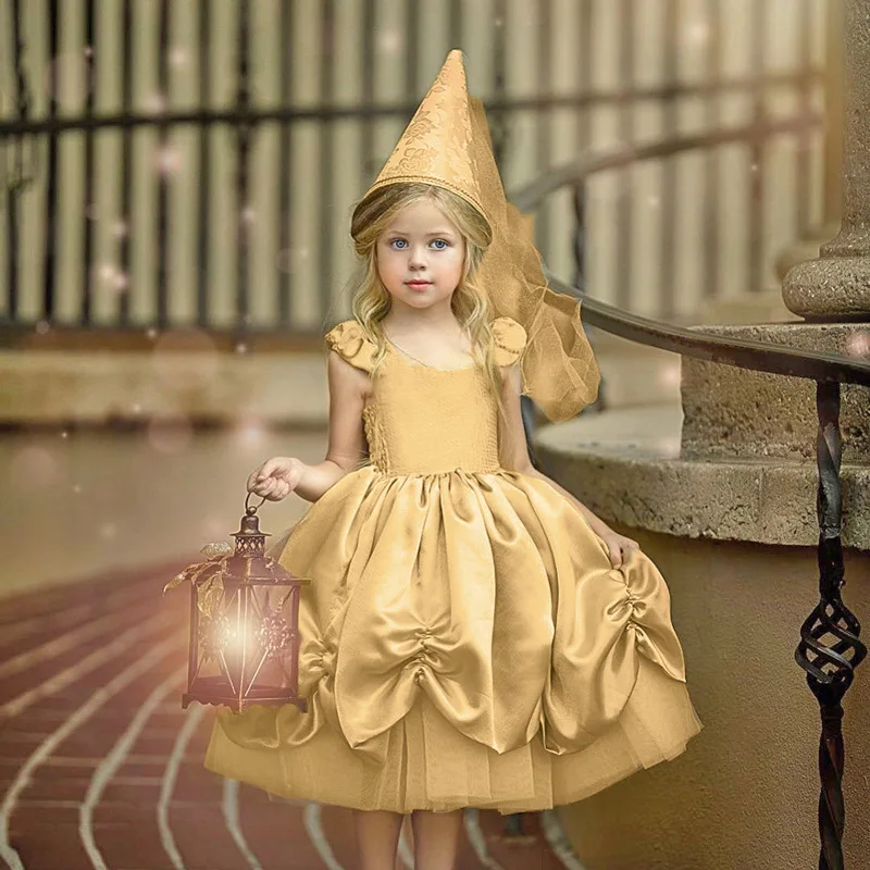 2019 Girls Princess Dresses For Kids Elsa Belle Princess Gown Baby Girl Birthday Party Dress 1 2 3 4 5 years Children's Clothing
2019 Girls Princess Dresses For Kids Elsa Belle Princess Gown Baby Girl Birthday Party Dress 1 2 3 4 5 years Children's Clothing