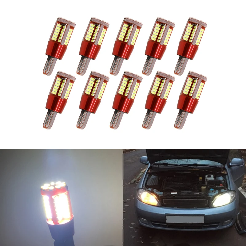 CANBus Led Bulbs For Chevrolet Cruze Aveo Captiva Lacetti Sail Sonic Camaro 10Pcs T10 W5W Parking Clearance Wedge Width Light
CANBus Led Bulbs For Chevrolet Cruze Aveo Captiva Lacetti Sail Sonic Camaro 10Pcs T10 W5W Parking Clearance Wedge Width Light