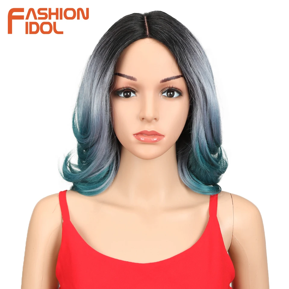 FASHION IDOL Synthetic Hair Short Wigs For Black Women Hair Crack Lace Front Wig Ombre 14 Inch Heat Resistant Hair Synthetic Wig
FASHION IDOL Synthetic Hair Short Wigs For Black Women Hair Crack Lace Front Wig Ombre 14 Inch Heat Resistant Hair Synthetic Wig