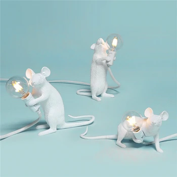 Modern Mouse Lamp Desk Lamp LED Black White Gold Animal Mouse Desk Lamps Lights Resin Night Lights Animal Art Table Lamps Lights
Modern Mouse Lamp Desk Lamp LED Black White Gold Animal Mouse Desk Lamps Lights Resin Night Lights Animal Art Table Lamps Lights