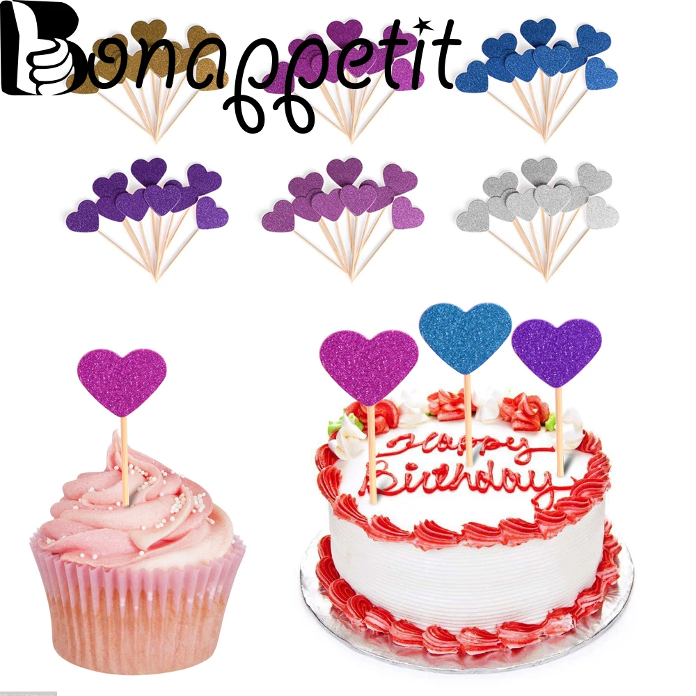 10pcs/Bag Glitter Love Heart Wedding Cake Topper Souvenirs Birthday Party Decoration DIY Wrapper Cake Decoration Card
10pcs/Bag Glitter Love Heart Wedding Cake Topper Souvenirs Birthday Party Decoration DIY Wrapper Cake Decoration Card