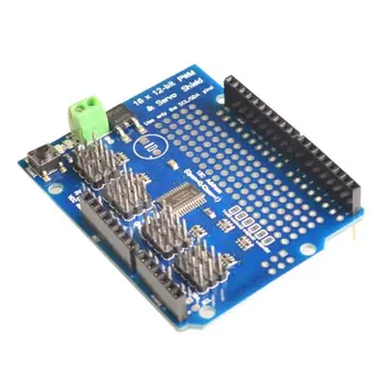 10 pcs free shipping 16 Channel Shield Module 12-bit PWM/Servo Shield Driver-I2C Interface PCA9685
10 pcs free shipping 16 Channel Shield Module 12-bit PWM/Servo Shield Driver-I2C Interface PCA9685
