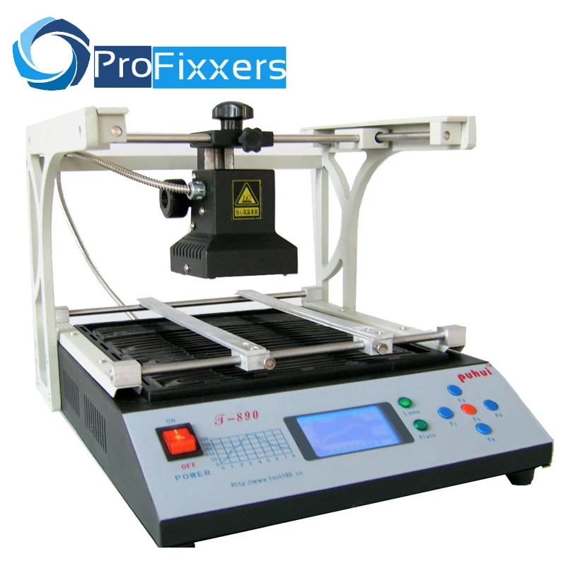T-890 Infrared SMT SMD BGA Rework Reflow Soldering Stations BGA Repair Machine IRDA Welder puhui T890 1500W AC110V or 220v
T-890 Infrared SMT SMD BGA Rework Reflow Soldering Stations BGA Repair Machine IRDA Welder puhui T890 1500W AC110V or 220v