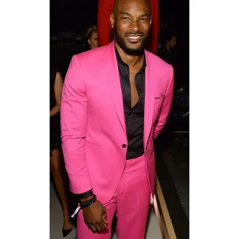2 Pieces Hot Pink Shawl Lapel wedding Men Suit 2017 new Slim Men's Party Blazer mens suits Tuxedo Terno Masculino (Jacket+Pants)
2 Pieces Hot Pink Shawl Lapel wedding Men Suit 2017 new Slim Men's Party Blazer mens suits Tuxedo Terno Masculino (Jacket+Pants)