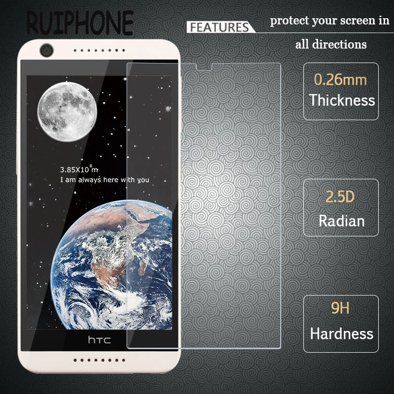 For HTC Desire 626 Tempered Glass 2.5D 9H 0.3mm High Quality Screen Protector Protective Film For HTC Desire 626 626G 626S 5.0"
For HTC Desire 626 Tempered Glass 2.5D 9H 0.3mm High Quality Screen Protector Protective Film For HTC Desire 626 626G 626S 5.0"