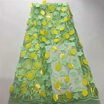 Shining French Lace Fabric Beautiful 3D Flower African Sequins Lace Fabric, 2019 fashion African Lace Fabric for Party Dress
Shining French Lace Fabric Beautiful 3D Flower African Sequins Lace Fabric, 2019 fashion African Lace Fabric for Party Dress
