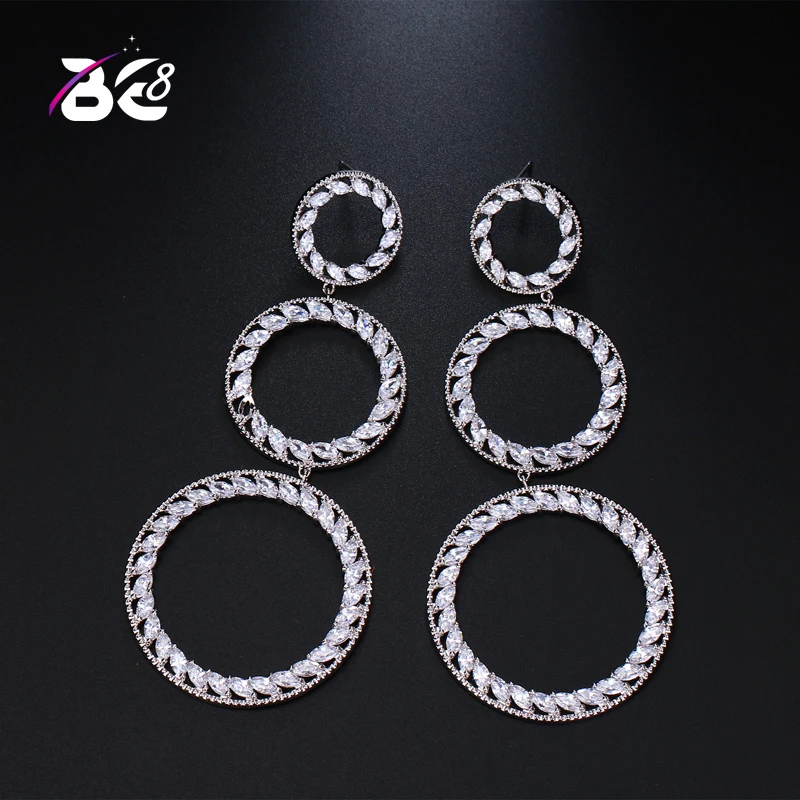 Be 8 Fashion Statement Long Big Hollow Round Long Drop Dangle Earring for Wedding Party Jewelry Brincos E516
Be 8 Fashion Statement Long Big Hollow Round Long Drop Dangle Earring for Wedding Party Jewelry Brincos E516