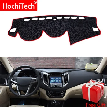 Rose Pattern Non-slip Dashmat Dash Mat Dashboard Cover Pad Cover Carpet Car Sticker for changan EADO 2016-2017 Car Styling
Rose Pattern Non-slip Dashmat Dash Mat Dashboard Cover Pad Cover Carpet Car Sticker for changan EADO 2016-2017 Car Styling