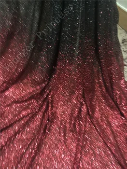 New Arrival YG-11 African glued glitter African Net Lace with glitter High Quality French lace Fabric in black and dark red
New Arrival YG-11 African glued glitter African Net Lace with glitter High Quality French lace Fabric in black and dark red