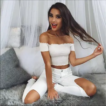 Summer Women Casual Off Shoulder Tank Top Vest Blouse Sleeveless Crop Tops Shirt
Summer Women Casual Off Shoulder Tank Top Vest Blouse Sleeveless Crop Tops Shirt