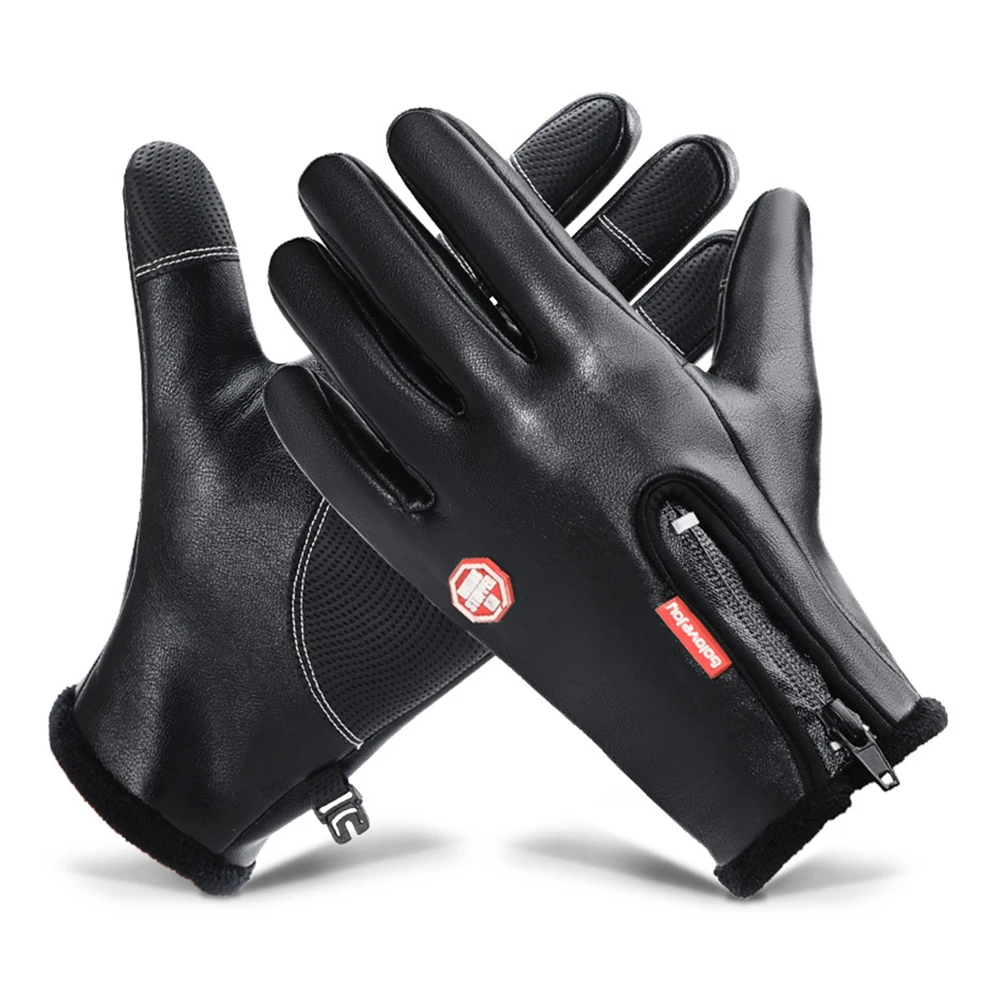PU Leather Motorcycle Gloves Touch Screen Gloves Autumn Winter Warm Waterproof Windproof Warm Fleece Lined Guantes Moto Luvas
PU Leather Motorcycle Gloves Touch Screen Gloves Autumn Winter Warm Waterproof Windproof Warm Fleece Lined Guantes Moto Luvas