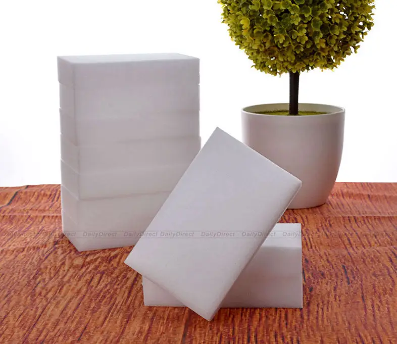 50pcs/lot Melamine Sponges Stain Remover Cleaning Pad Magic Sponge Foam 3.9x2.3x0.8inch / 10x6x2cm multi-functional Eraser
50pcs/lot Melamine Sponges Stain Remover Cleaning Pad Magic Sponge Foam 3.9x2.3x0.8inch / 10x6x2cm multi-functional Eraser