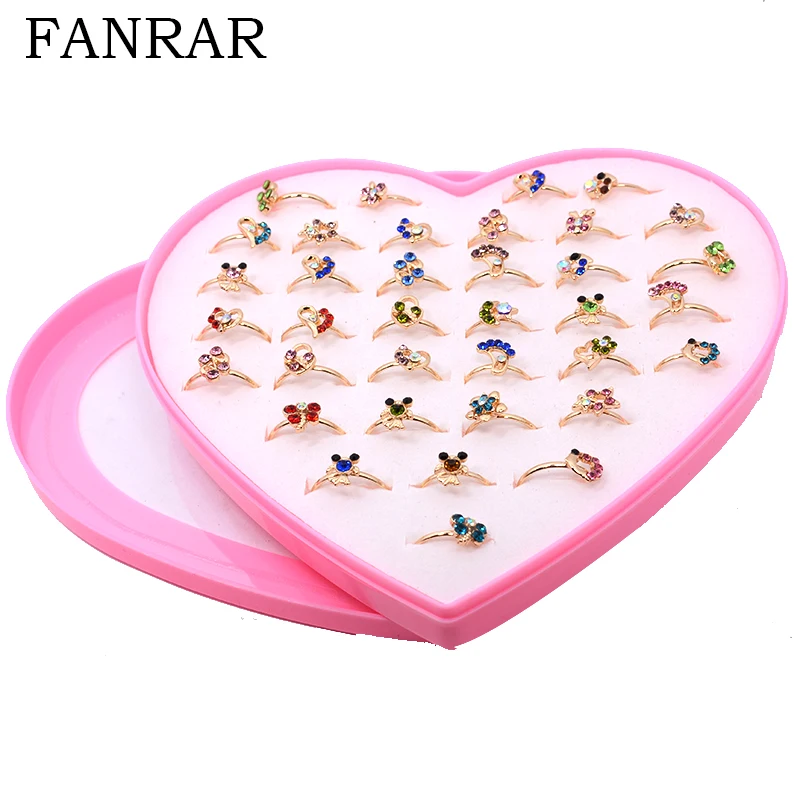 FANRAR Wholesale 5pcs Mixed Cartoon Cat Animal Flower Jewelry Lots Lovely Girls Princess Crystal Rhinestone Kids Child Rings
FANRAR Wholesale 5pcs Mixed Cartoon Cat Animal Flower Jewelry Lots Lovely Girls Princess Crystal Rhinestone Kids Child Rings