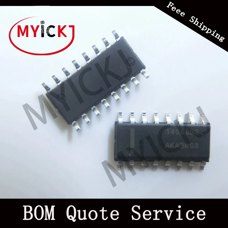 MC14060BDR2G 10 шт. СОП IC чип 14-Bit бинарные счетчик и генератор 14060BG лапками углублением