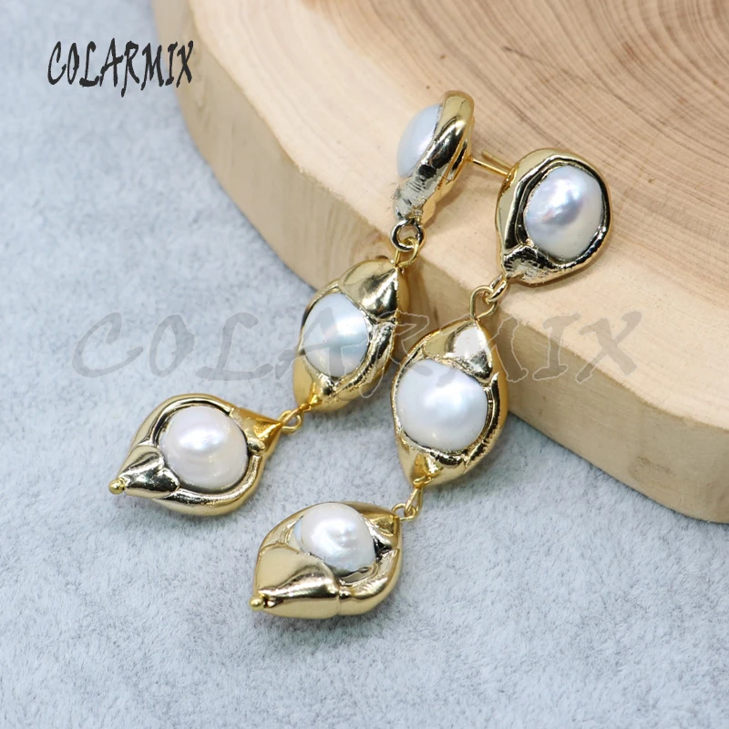 5 PAIRS Natural pearl earringsd devil eye pearl earrings jewels plated earrings wholesale jewelry for women women jewels 5024
5 PAIRS Natural pearl earringsd devil eye pearl earrings jewels plated earrings wholesale jewelry for women women jewels 5024