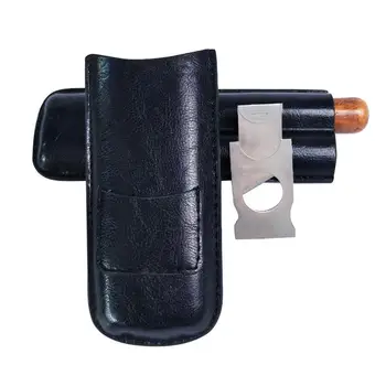 Cigar Potable Pocket With Scissors Humidor Cowhide Cigar Box Travel Cigar Bags Holder Storage Bag Tabak Case Holder Pocket Box
Cigar Potable Pocket With Scissors Humidor Cowhide Cigar Box Travel Cigar Bags Holder Storage Bag Tabak Case Holder Pocket Box