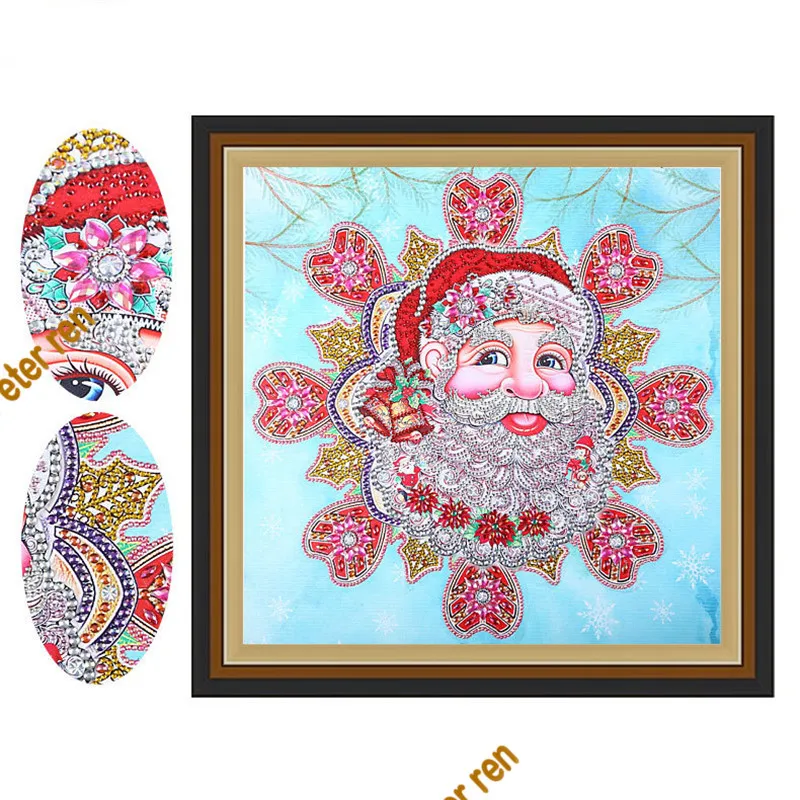 Special shape diamond painting Christmas cross stitch kit 5D Santa DIY shaped explosion decorative painting Mosaic embroidery
Special shape diamond painting Christmas cross stitch kit 5D Santa DIY shaped explosion decorative painting Mosaic embroidery