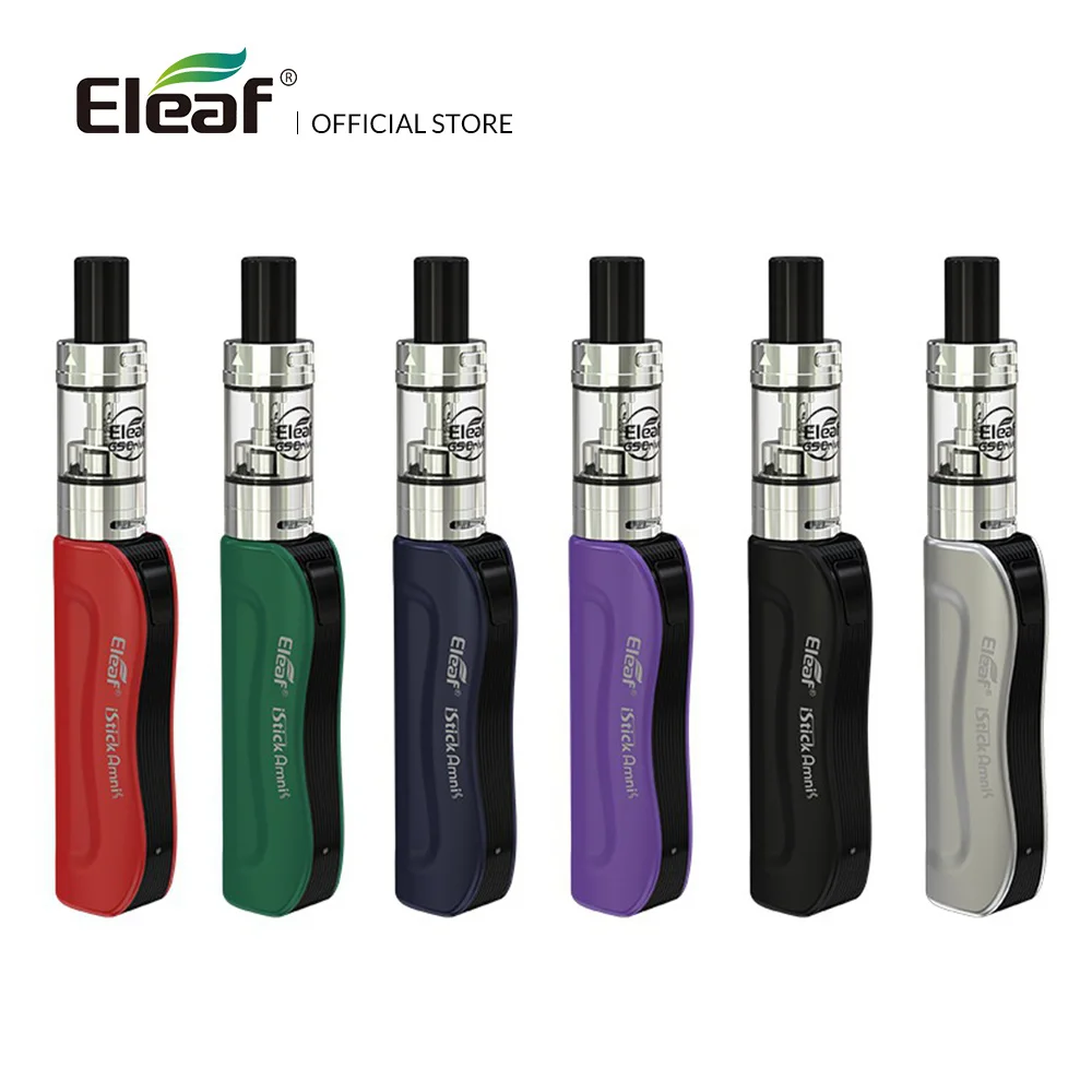 Original Eleaf iStick Amnis Kit with Built-in 900mAh battery 30W GS Air M Mesh Coil Electronic Cigarette Vape Pen kit