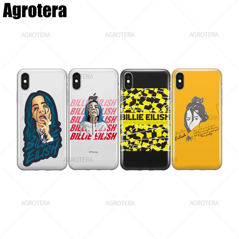Agrotera Phone Cases Billie Eilish Clear TPU Case Cover for iPhone 6 6s 7 8 Plus X XS Max XR
Agrotera Phone Cases Billie Eilish Clear TPU Case Cover for iPhone 6 6s 7 8 Plus X XS Max XR