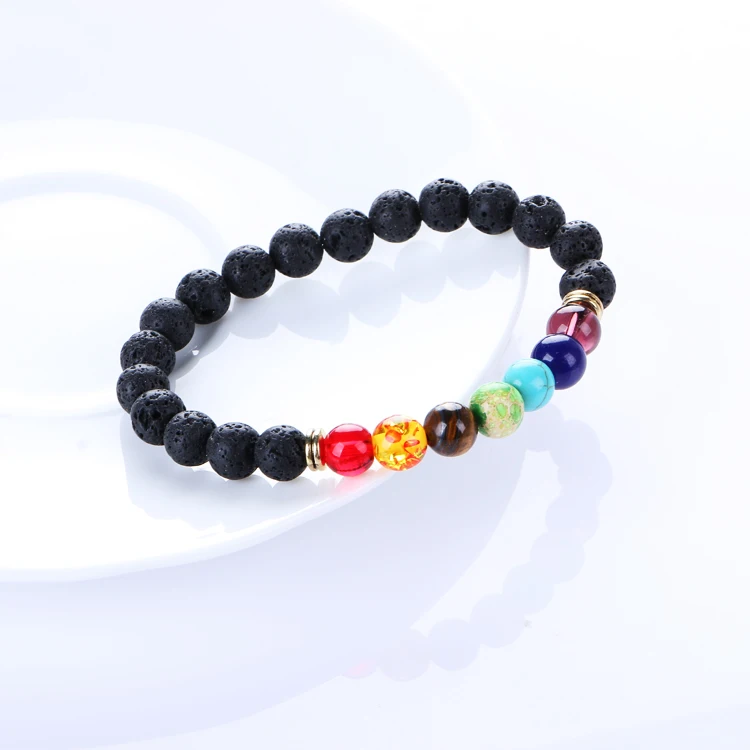 New Design Mens Bracelets Black Lava Natural Beads Stone Bracelet For Men Women Chakra Healing Balance Beads /Yoga Bracelets
New Design Mens Bracelets Black Lava Natural Beads Stone Bracelet For Men Women Chakra Healing Balance Beads /Yoga Bracelets